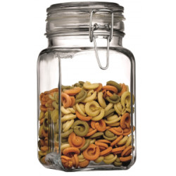 Банка с бугельным замком 1300 мл с крышкой [97628/b] - интернет-магазин КленМаркет.ру