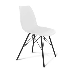 Стул пластиковый «ST29/S37» с жестким сиденьем (окрашенный каркас) - интернет-магазин КленМаркет.ру