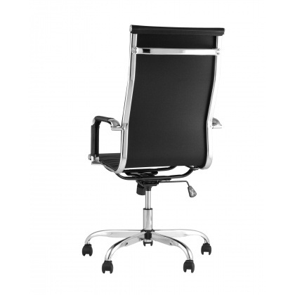 Офисное кресло «City» с мягким сиденьем (хромированный каркас) - интернет-магазин КленМаркет.ру