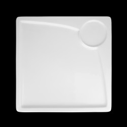 БЛЮДО квадратное для завтрака 9,75''х9,75'' 245х245мм