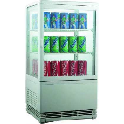 ШКАФ холодильный  витринного типа  GASTRORAG RT-58W - интернет-магазин КленМаркет.ру
