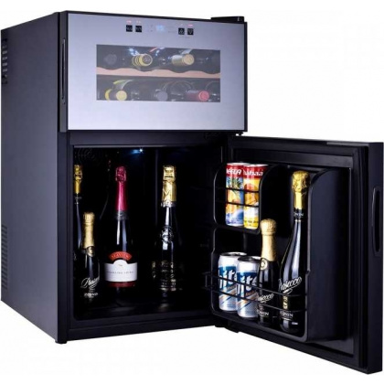 Шкаф холодильный для вина без компрессора GASTRORAG BCWH-68 - интернет-магазин КленМаркет.ру
