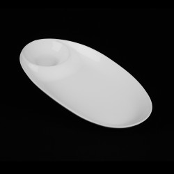 БЛЮДО овал. для завтрака 13''х7'' 340х180мм