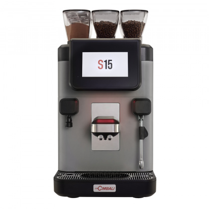Кофемашина-суперавтомат La CIMBALI S15 CS11 MilkPS (2 кофемолки, 1 емк. д/порошка) - интернет-магазин КленМаркет.ру