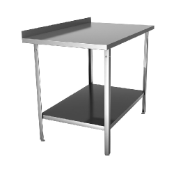 СТОЛ пристенный СРП 9*6 нерж - интернет-магазин КленМаркет.ру