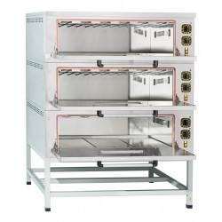 ШКАФ пекарский подовый ЭШП-3-01 нерж. разборный (21001801142) - интернет-магазин КленМаркет.ру