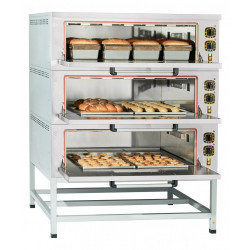 ШКАФ пекарский подовый ЭШП-3 нерж. (21000801151) - интернет-магазин КленМаркет.ру