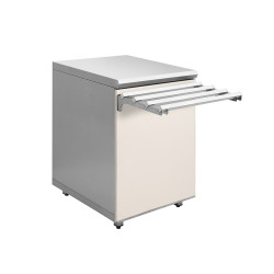 Прилавок нейтральный Luxstahl ПН-800 - интернет-магазин КленМаркет.ру