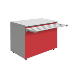 Прилавок нейтральный Luxstahl ПН-1000 - интернет-магазин КленМаркет.ру