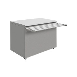 Прилавок нейтральный Luxstahl ПН-1100 - интернет-магазин КленМаркет.ру