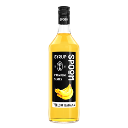 Сироп Spoom 1 л «Банан желтый» - интернет-магазин КленМаркет.ру