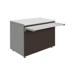 Прилавок нейтральный Luxstahl ПН-1500 - интернет-магазин КленМаркет.ру