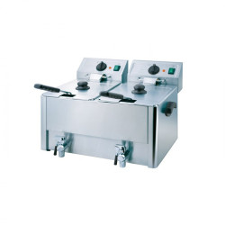 Фритюрница VIATTO HDF8+8 - интернет-магазин КленМаркет.ру