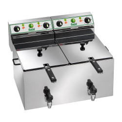Фритюрница FIMAR FR 1010R с краном для слива масла (380V) - интернет-магазин КленМаркет.ру
