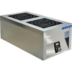 ПЛИТА индукционная ИПП-210196  двухконфорочная плоская - интернет-магазин КленМаркет.ру