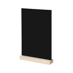 Меловая доска настольное меню А4 210х297 мм сосна - интернет-магазин КленМаркет.ру