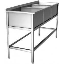 Ванна ВМП 3/5 нерж (НВ00057) - интернет-магазин КленМаркет.ру