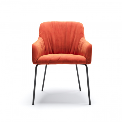 Кресло Marco М3 Pleat L1 с мягким сиденьем (окрашенный каркас) - интернет-магазин КленМаркет.ру