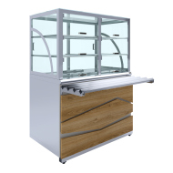 Прилавок холодильный Luxstahl ПХК (С)-1200 Premium