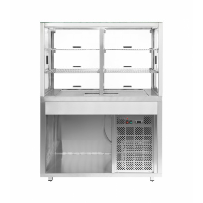 Прилавок холодильный Luxstahl ПХК (С)-1200 - интернет-магазин КленМаркет.ру