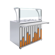 Мармит вторых блюд паровой Luxstahl МВП (С)-1200 Premium