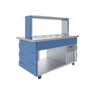 Салат-бар холодильный Luxstahl СБ-1500 Premium