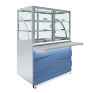 Прилавок холодильный Luxstahl ПХК (С)-1200 Premium