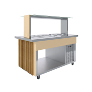 Салат-бар холодильный Luxstahl СБ-1500 Premium