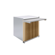 Прилавок нейтральный Luxstahl ПН-900 Premium