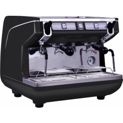 Кофемашина рожковая полуавтомат Nuova Simonelli Appia Life Compact 2Gr S 220V black+economizer+high groups (167633) - интернет-магазин КленМаркет.ру
