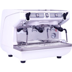 Кофемашина рожковая полуавтомат Nuova Simonelli Appia Life Compact 2Gr S 220V white+economizer+high groups - интернет-магазин КленМаркет.ру