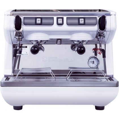 Кофемашина рожковая полуавтомат Nuova Simonelli Appia Life Compact 2Gr S 220V white+economizer+high groups (167635) - интернет-магазин КленМаркет.ру