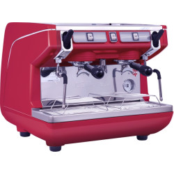 Кофемашина рожковая полуавтомат Nuova Simonelli Appia Life Compact 2Gr S 220V red+economizer+high groups - интернет-магазин КленМаркет.ру