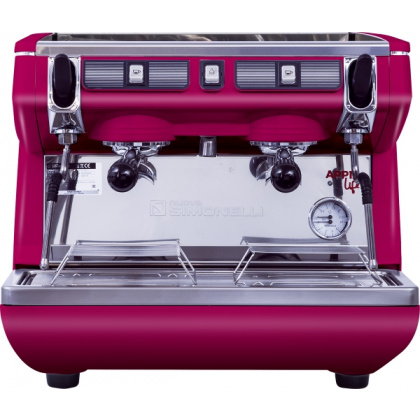 Кофемашина рожковая полуавтомат Nuova Simonelli Appia Life Compact 2Gr S 220V red+economizer+high groups (167634) - интернет-магазин КленМаркет.ру