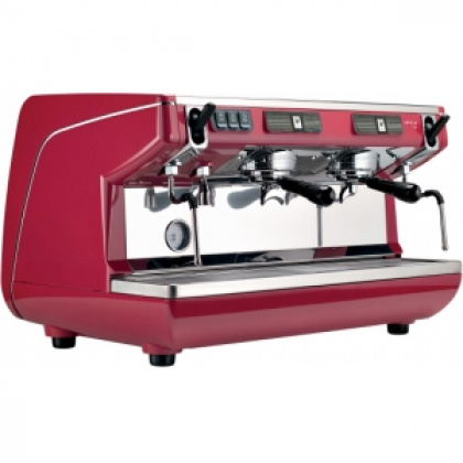 КОФЕМАШИНА - полуавтомат Nuova Simonelli Appia Life 2Gr S 220V red economizer+high groups 167627 - интернет-магазин КленМаркет.ру