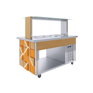 Салат-бар холодильный Luxstahl СБ-1500 Premium