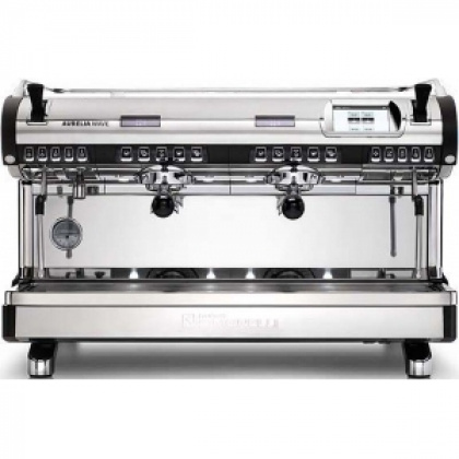КОФЕМАШИНА - автомат Nuova Simonelli Aurelia WAVE T3 2Gr 380V black+high groups+AUTOPURGE (169768) - интернет-магазин КленМаркет.ру