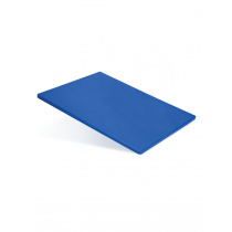 Доска разделочная 600х400х18 мм синий пластик