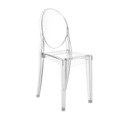 Стул пластиковый «Victoria Ghost New» с жестким сиденьем  - интернет-магазин КленМаркет.ру