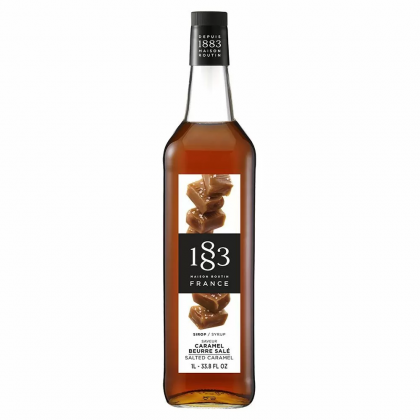 Сироп 1883 Maison Routin Соленая карамель (Salted Caramel), 1 литр [81230011] - интернет-магазин КленМаркет.ру
