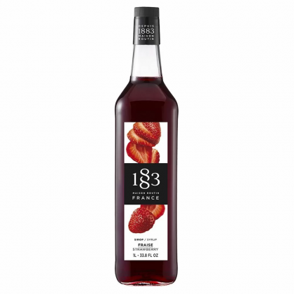Сироп 1883 Maison Routin Клубника (Strawberry), 1 литр - интернет-магазин КленМаркет.ру