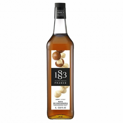 Сироп 1883 Maison Routin Макадамия (Macadamia nut), 1 литр - интернет-магазин КленМаркет.ру