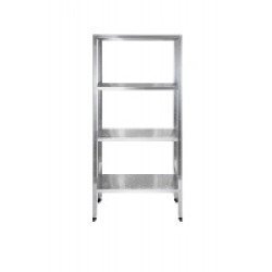 СТЕЛЛАЖ кухонный перфорированные полки Luxstahl СРП-1800*900*700 - интернет-магазин КленМаркет.ру