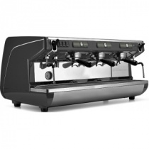 Кофемашина рожковая полуавтомат Nuova Simonelli Appia Life 3gr S 220V black+high groups+economizer (169073)
