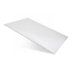 Доска разделочная 600х400х8 мм белая пластик - интернет-магазин КленМаркет.ру