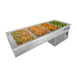 Встраиваемая холодильная ванна ФИНИСТ STATIC gastro ВХВ-4 (+2...+7°С) - интернет-магазин КленМаркет.ру