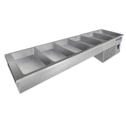 Встраиваемая холодильная ванна ФИНИСТ STATIC gastro ВХВ-6 (+2...+7°С) - интернет-магазин КленМаркет.ру