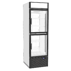 Шкаф морозильный Капри 0,5НСК две стеклянные двери (4.300.149-13) - интернет-магазин КленМаркет.ру