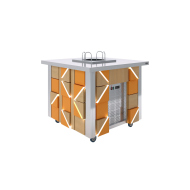 Салат-бар под диспенсеры тарелок Luxstahl СБД-1000 Premium