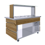 Салат-бар тепловой Luxstahl СБТ-1500 Premium